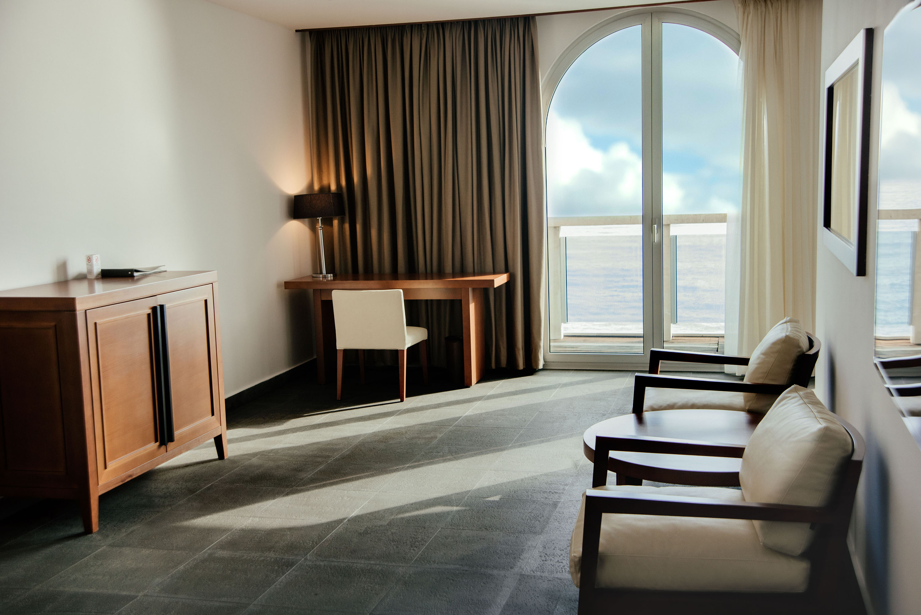 There is a minibar and a safe in every room.